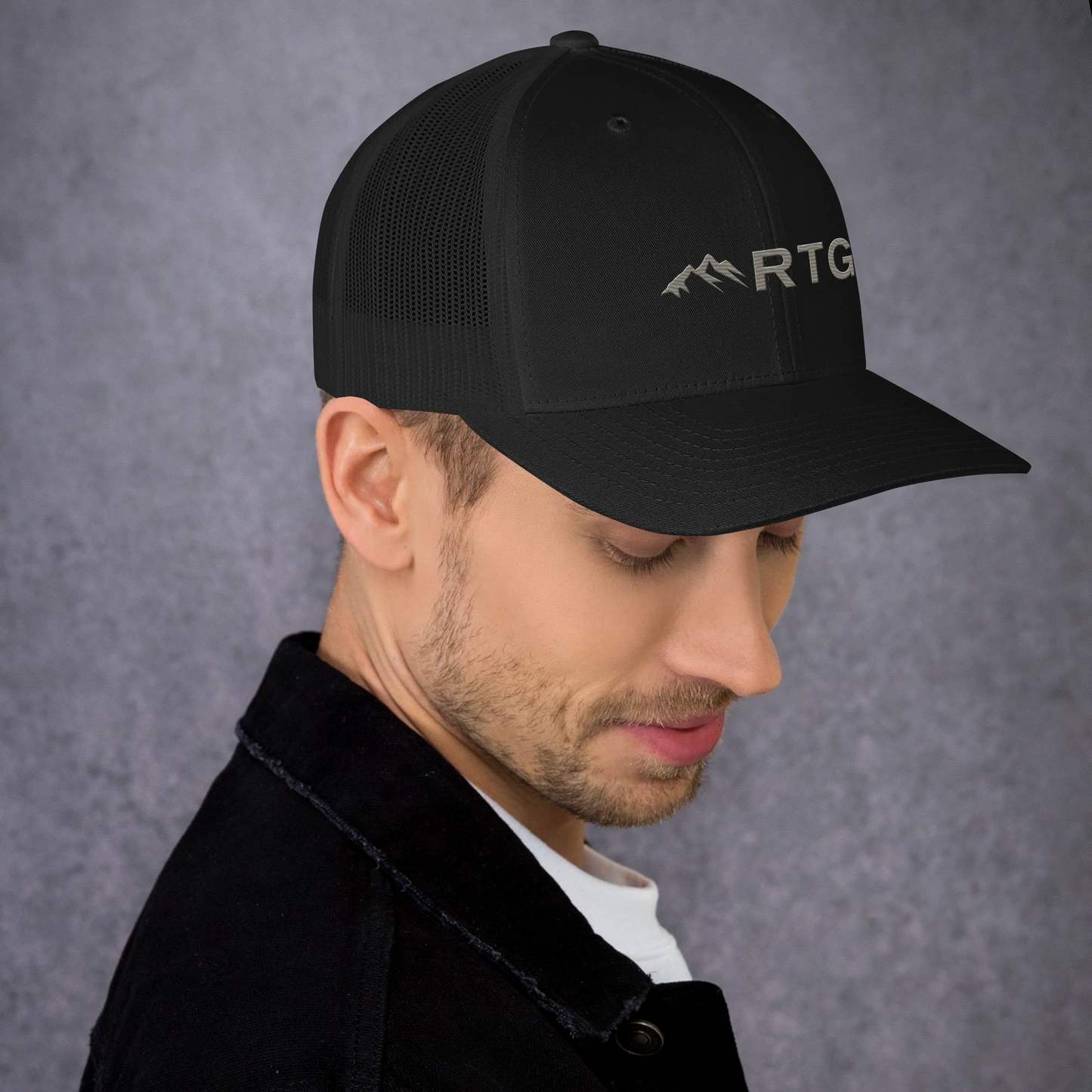 RTG TRUCKER CAP - BLK - RTG Supply Co