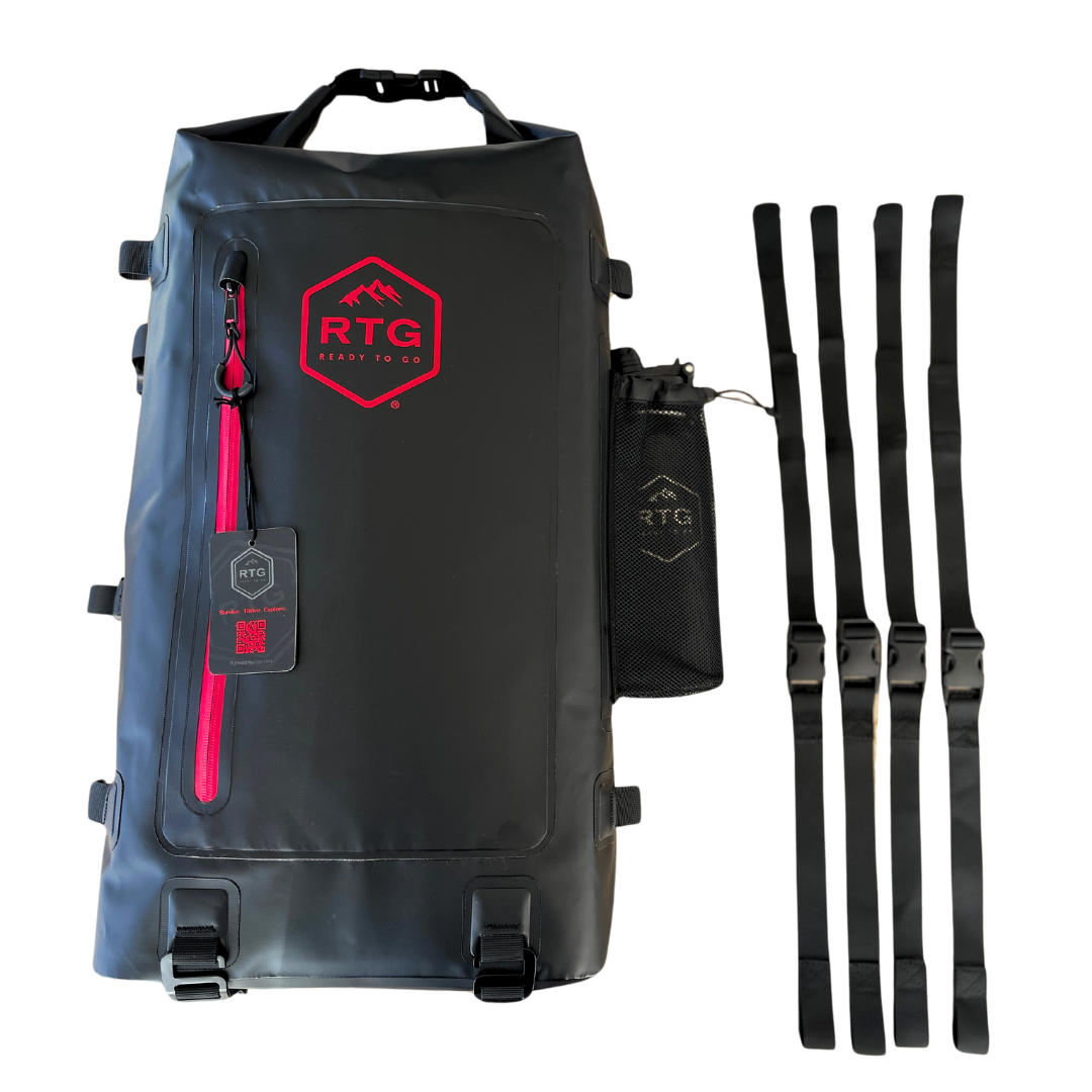 RTG Basecamp Go-Bag Front with Motorcycle Straps