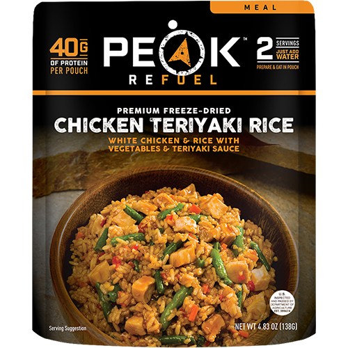 PEAK REFUEL - CHICKEN TERIYAKI RICE - RTG Supply Co