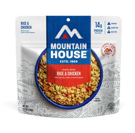 Mountain House - Rice & Chicken (2 Servings) - RTG Supply Co