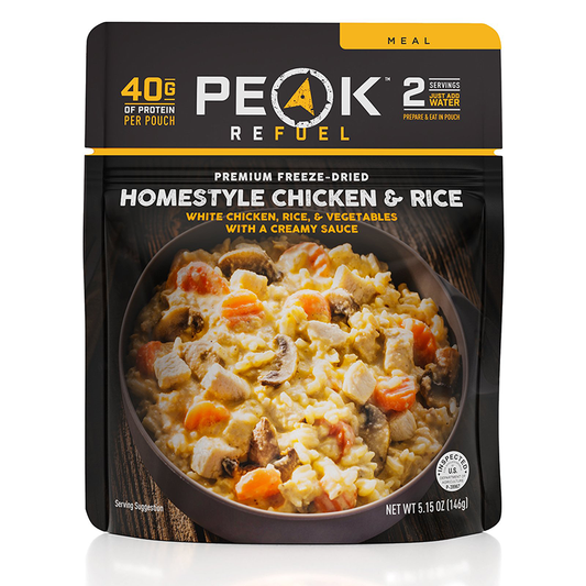 PEAK REFUEL - HOMESTYLE CHICKEN & RICE - RTG Supply Co