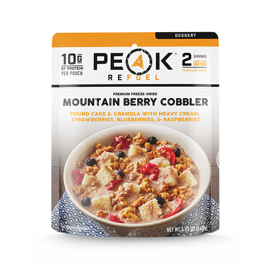 PEAK REFUEL - MOUNTAIN BERRY COBBLER - RTG Supply Co