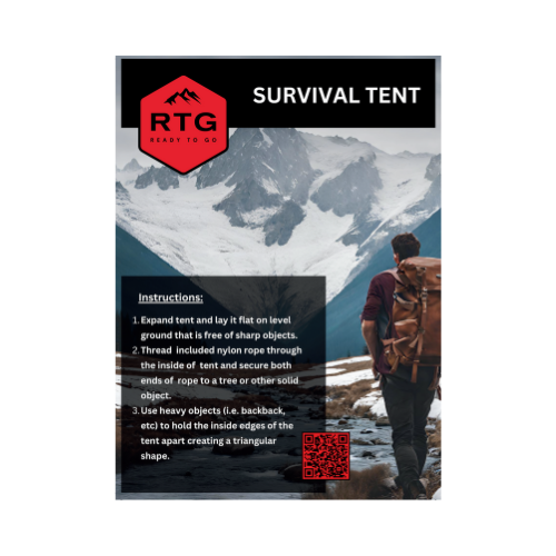 Survival Tent - RTG Supply Co