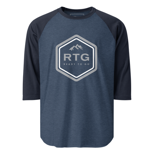 RTG 3/4 SLEEVE RAGLAN SHIRT - RTG Supply Co